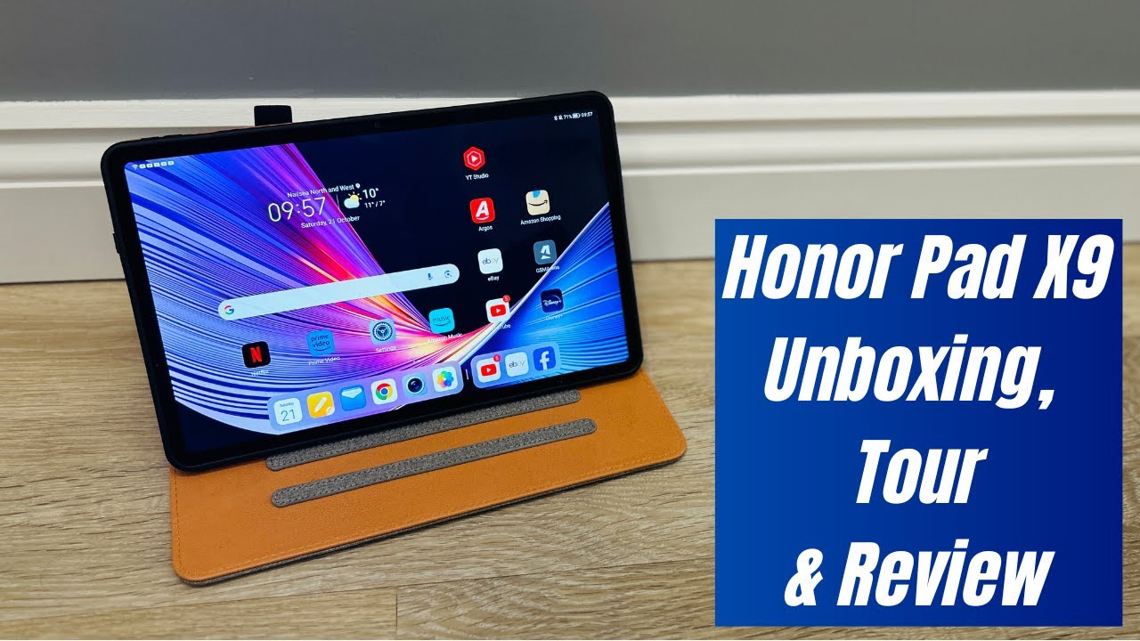 Honor Pad X9 hands on: An affordable tablet with entertainment at its heart