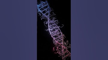 Blender particle simulation #blender #render #simulation #blender3d #dna #dnagaming