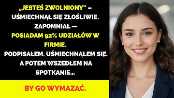 My manager fired me... but I owned 92% of the company. I destroyed everyone at the shareholders