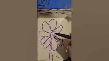 #howto #draw #a #flower #plant #version #section #selection #pattern #quick #sketch #environment