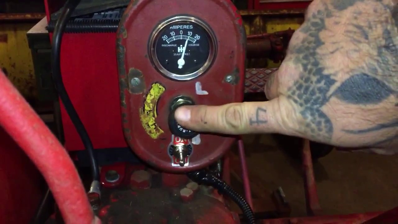 1941 Farmall A, Wiring, Part- 4 Done! - YouTube