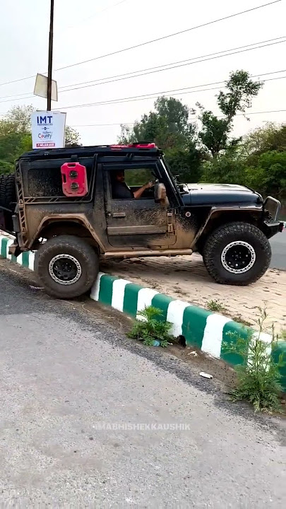 Thar gangster looks (stunt) x rao sahab #ytshorts #thar #raosahab #viralshort #trending #shorts