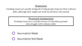 Watson Glaser Test 2 Question 9