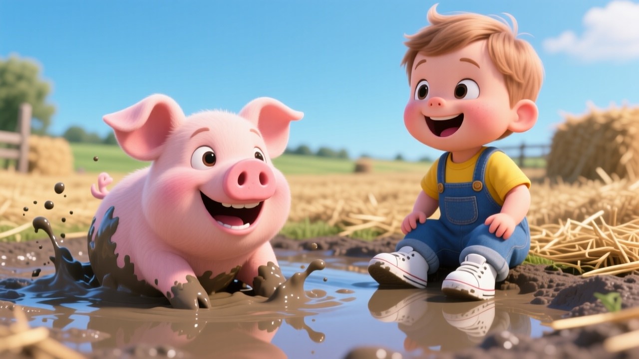 happy pig☆様 Learning Opposites with Happy Pig 🐷✨ | Opposites Song for Kids