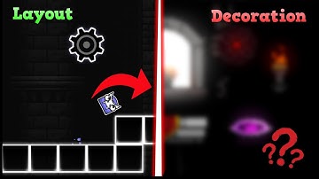 My FIRST Solo level! - Cursed Castle (Layout preview) // Geometry Dash 2.2