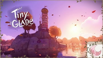 The Lonely Lighthouse 🌟 | Tiny Glade 🏡🌳| No Commentary ☕🌙
