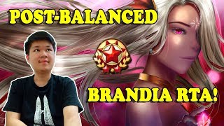 Summoners War - Post-Balanced Brandia RTA Test! Is She OP Now!?