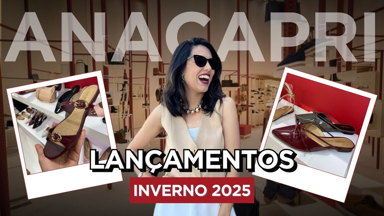 NOVA COLEÇÃO ANACAPRI INVERNO 2025