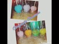 Pastel Color Candy Apples