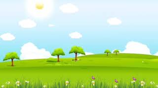 Background animasi padang rumput || Latar belakang video