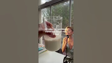 Sourdough Starter from Scratch, day 5. #sourdough #sourdoughstarter