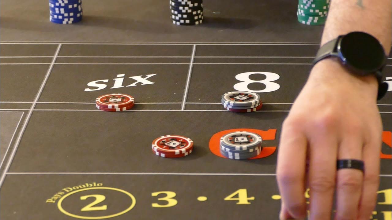 Dealing Craps Press Moves 6 & 8 YouTube