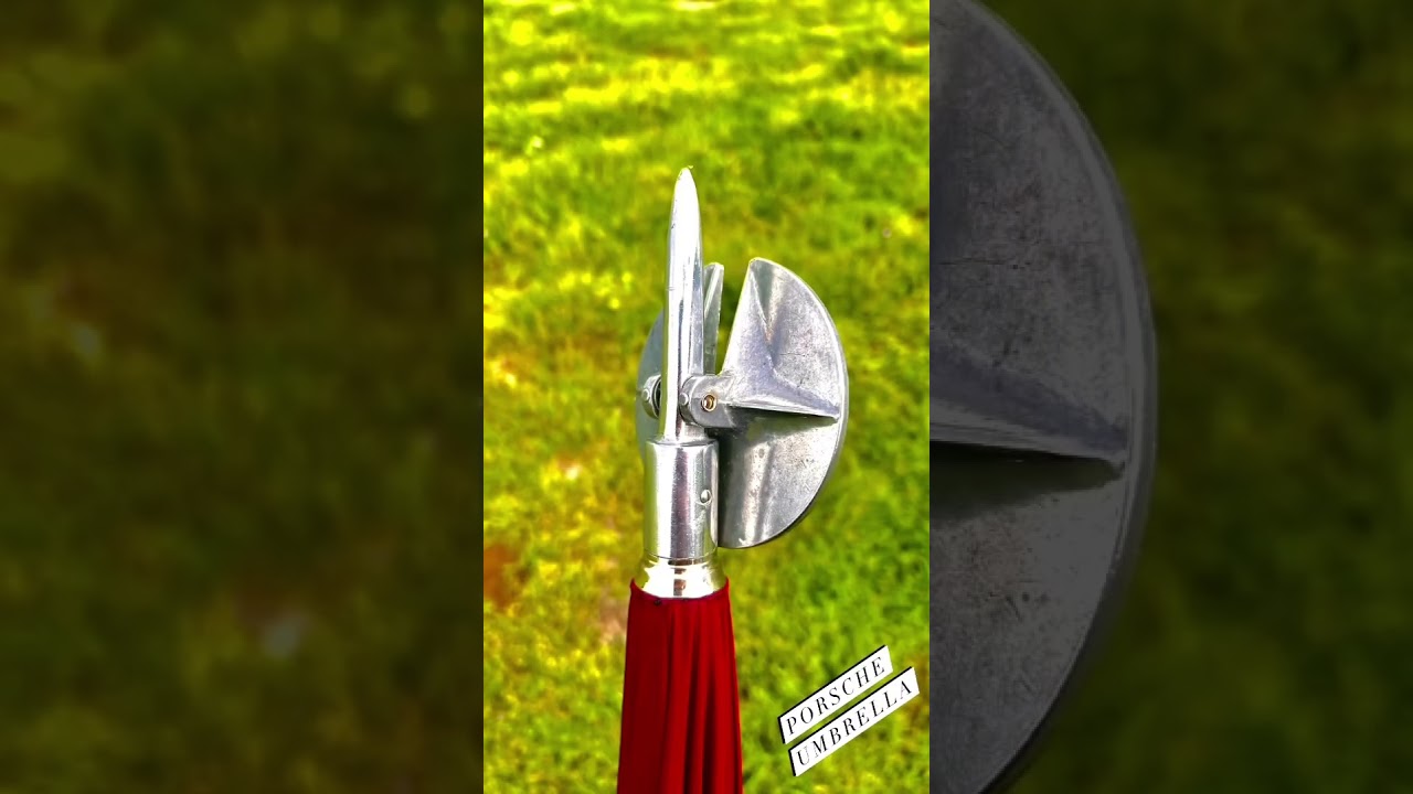 Vintage Porsche umbrella