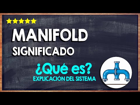 ¿Qué es un manifold y para qué sirve? 🙏 Significado y explicación del sistema 🙏