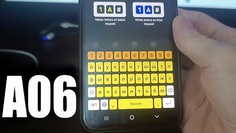 How to change keyboard on samsung A06 | Samsung A06 keyboard theme change