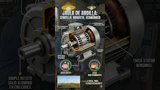 El DUELO de los Generadores: Jaula de Ardilla vs Rotor Devanado 🥊