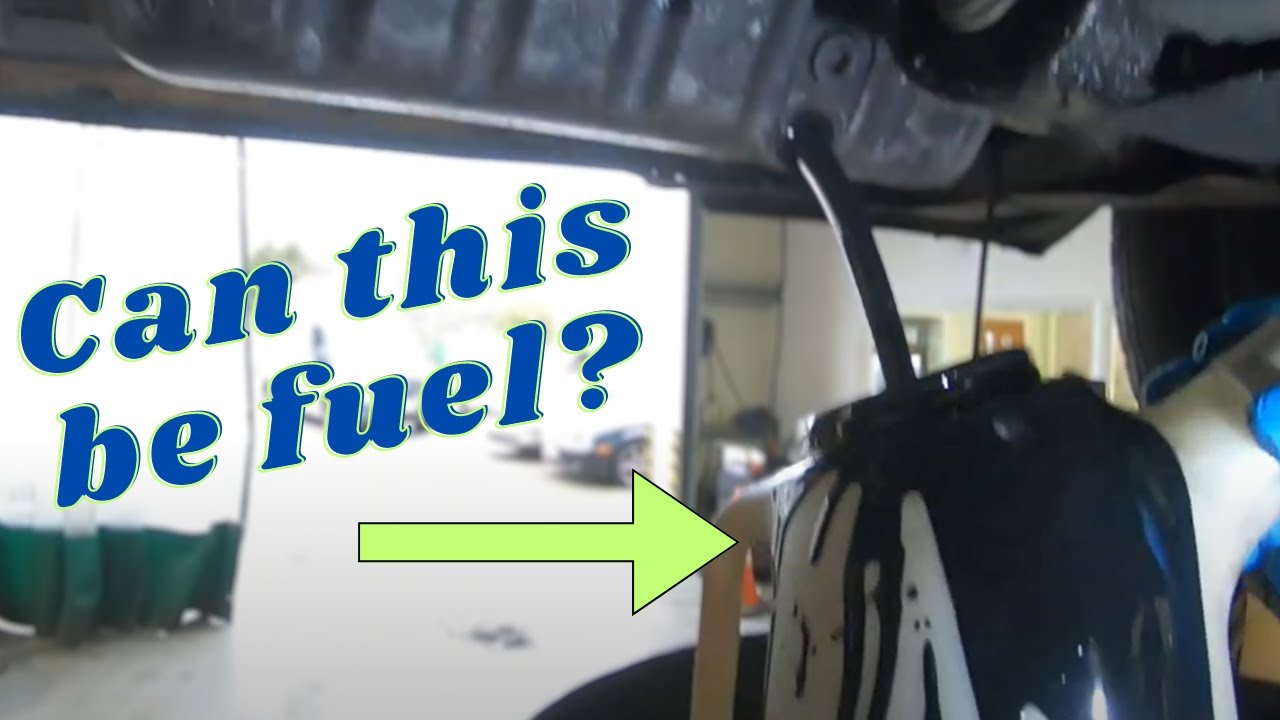 I CAN'T BELIEVE THIS WORKS!!! ENGINE OIL as FUEL in my old Peugeot