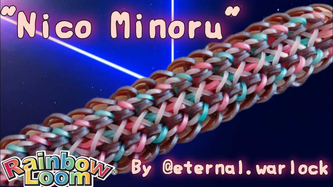 “Nico Minoru” ~ Hook-Only, Rainbowloom Design  #33shintara33 #NicoMinorubracelet #eternal.warlock