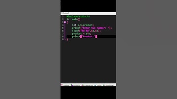 product of Two Integers in c #code #codewithalpha #coding #programming#thecodingway #ccode#easy