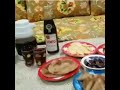 سفرة الإفطار رمضان