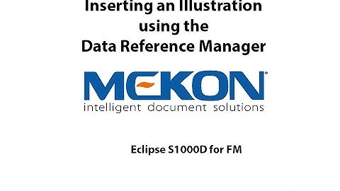 04 Eclipse S1000D FM: Inserting an Illustration with DRM including hotspot