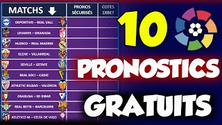 Pronostic Foot : Espagne | mes 10 pronostics du 05-06-07-08 Février 2021| Liga
