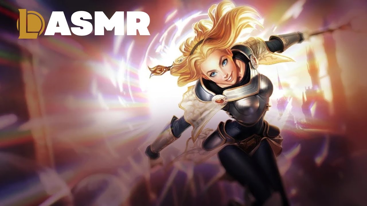 ASMR League of Legends Lux Midlane | whispering, keyboard sounds, tapping, mouse clicks