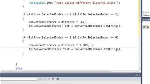 Miles and Kilometers Conversion Program Part 2