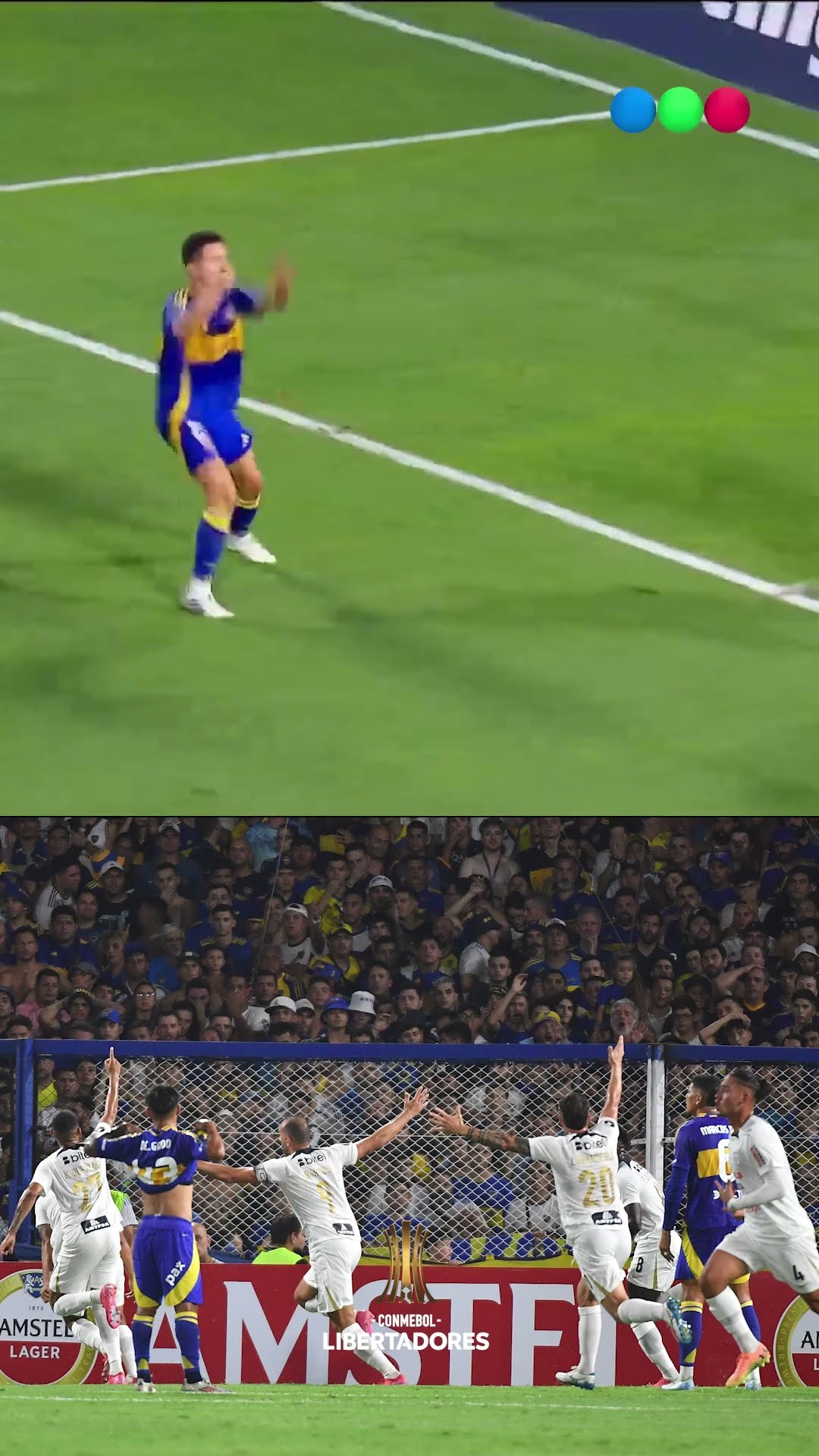 El cabezazo que venció a Marchesín para el empate del equipo peruano - Libertadores 2025