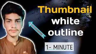 Inshot Tutorial : How to Outline a photo Easily 2022 screenshot 5