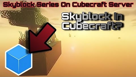 Playing CUBECRAFT SKYBLOCK For The First Time? Skyblock Episode 1