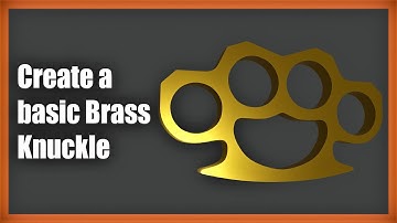 Model a Simple Brass Knuckle in Blender (Modeling Tutorial)