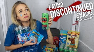 EATING DISCONTINUED SNACKS *EMOTIONAL*