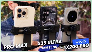 El Rincón De China Videos iPhone 16 Pro Max vs Galaxy S25 Ultra vs vivo X200 Pro ¡No HAY DUDA! ??