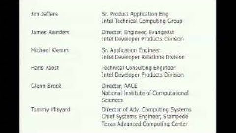Introduction to Workshop on Intel Many Integrated Core