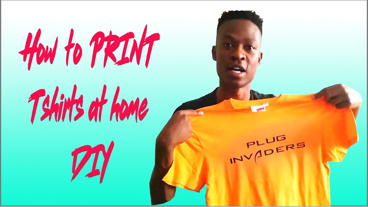 How to start a Tshirt printing business ON a low budget in south