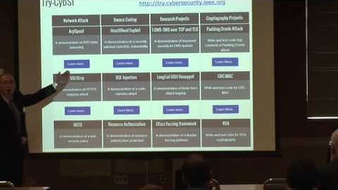 CERIAS - IEEE Try-CybSI: a Collaborative and Interactive Platform for Cybersecurity Learning