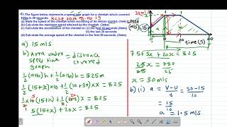 FORM 2: LINEAR MOTION: LESSON 8 (KCSE 2014 PP1 NO.19)