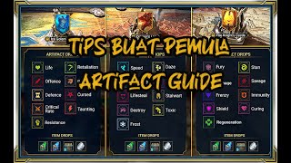 Tips Buat Pemula dan Artifact Guide Raid Shadow Legends