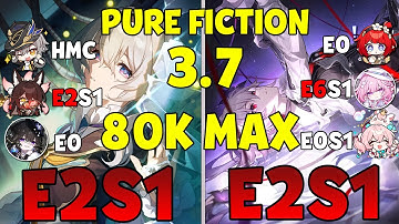 E2S1 Firefly x E0 The Dahlia l E2S1 Evernight x E6S1 Cyrene 80K MAX POINTS l 3.7 Pure Fiction