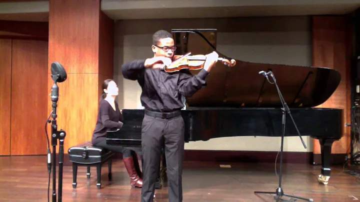 Ronald Long Jr: Max Bruch Concerto 1st Movement