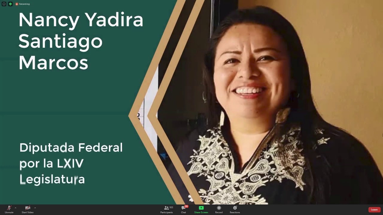 23/06/2020 Participación de la Dip. Nancy Yadira Santiago Marcos - YouTube