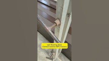 wpc flooring deck Chinese exterior WPC Factory #wpcflooringdeck