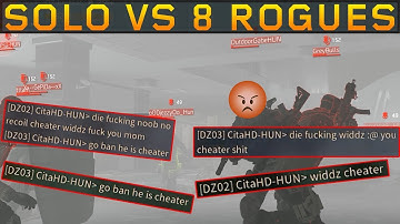 Solo vs 8 MAD ROGUES! SOLO DZ PVP #89 (The Division 1.8.3)