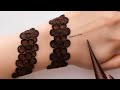 Very simple unique style mehndi design for back hand|new easy mehndi design 2025 | mehandi designs|