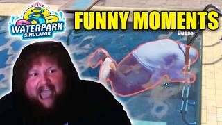 5 Hours of CaseOh's FUNNIEST Moments in Waterpark Simulator!
