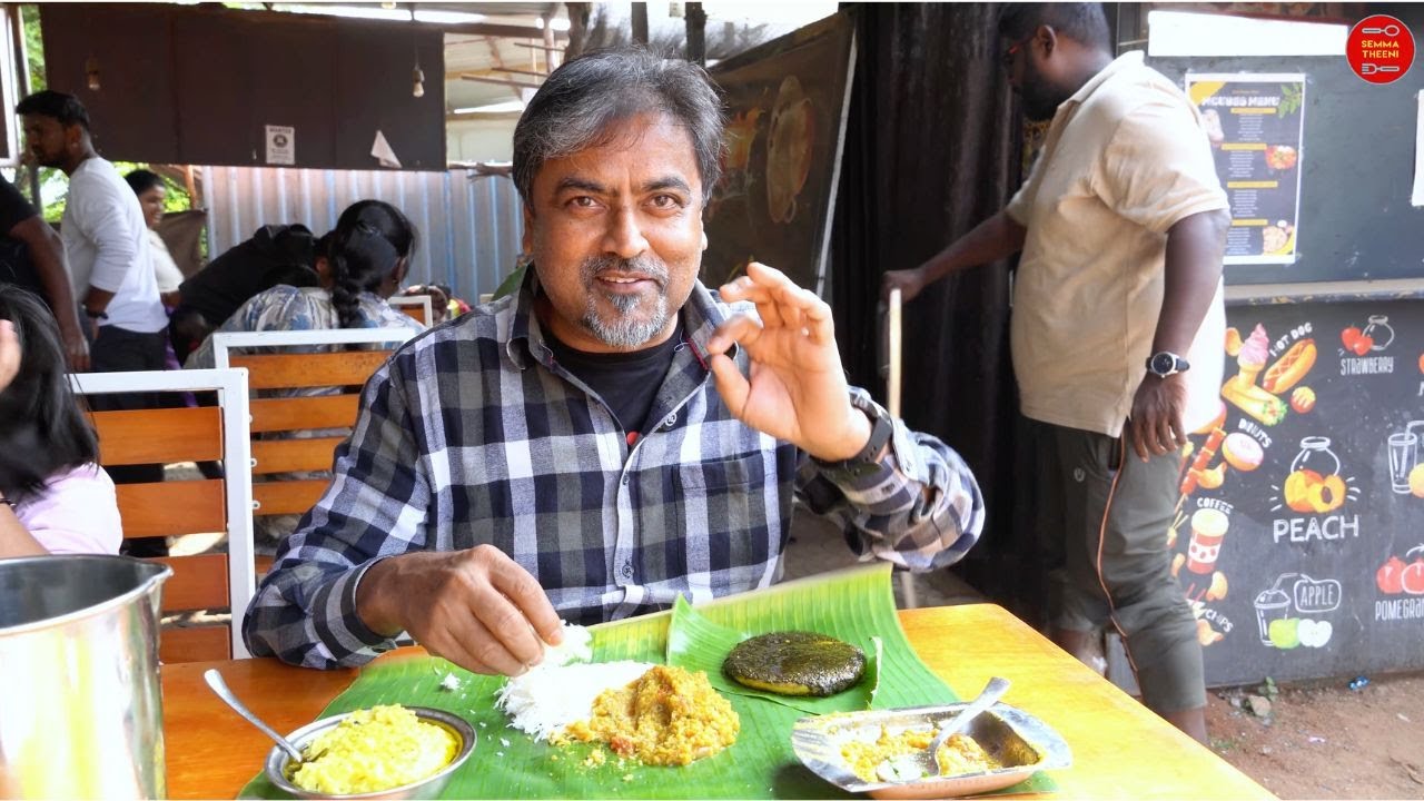 😋Ipadi Veg food indha devotional time ku perfect ah irukunga🔥thattu podi idli | Marutha Vilas 