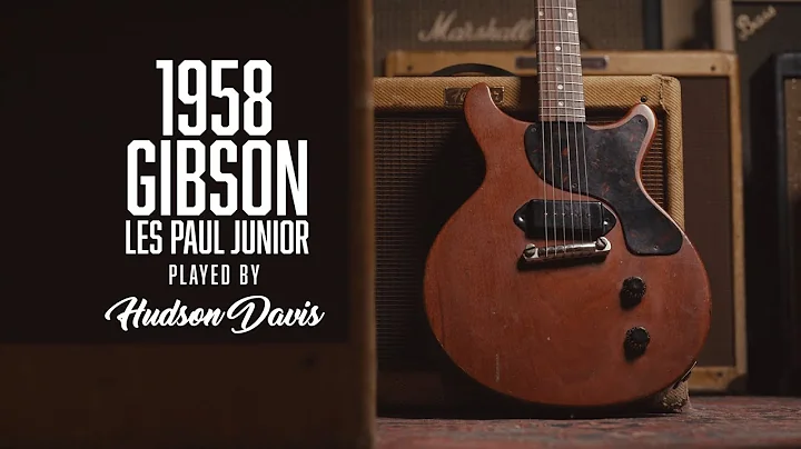 1958 Gibson Les Paul Junior played by Hudson Davis