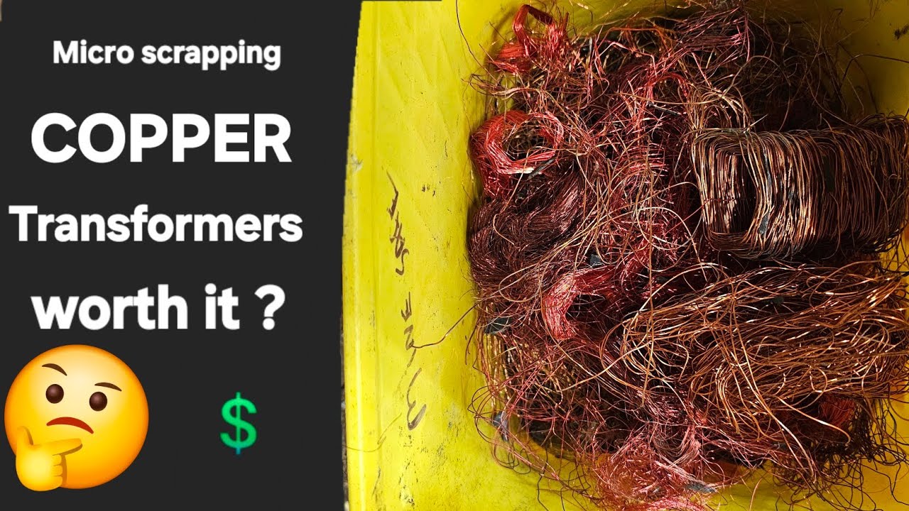 Scrapping small transformers!