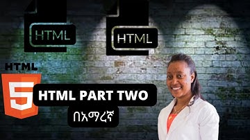 Part 2: How to create an html file in Amharic | በአማርኛ | Introduction |  Seifu on EBS | Tihitna